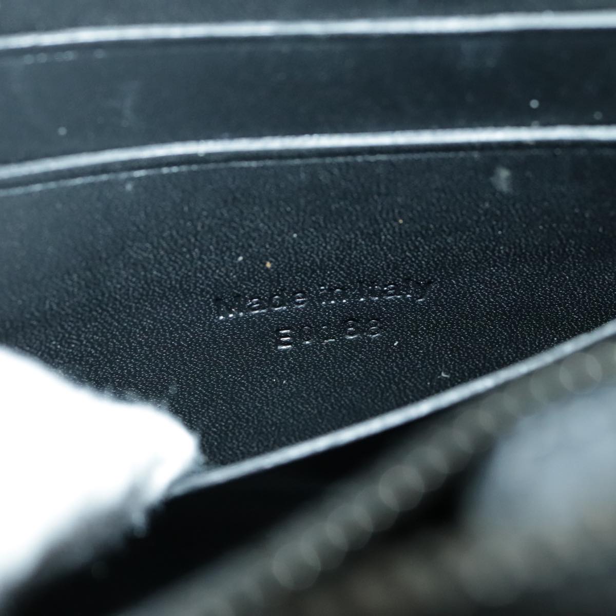 Berluti Black Leather Wallet  (Pre-Owned)