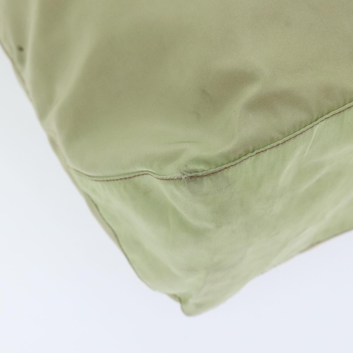 Prada Tessuto Khaki Synthetic Tote Bag (Pre-Owned)