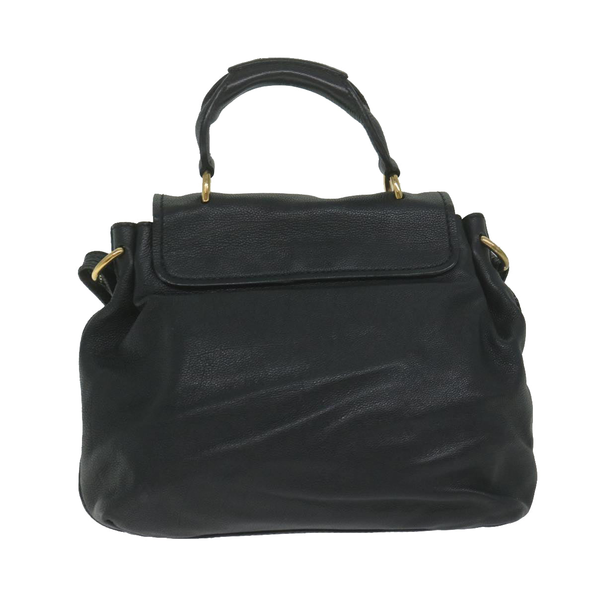 Chloé Black Leather Handbag (Pre-Owned)