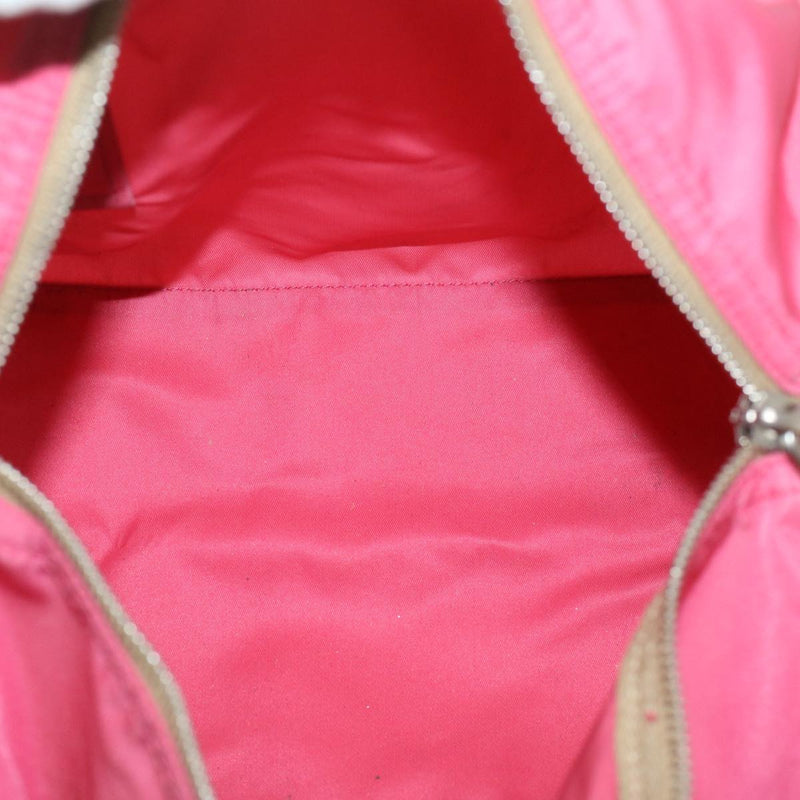 Prada Pink Synthetic Shoulder Bag (Pre-Owned)