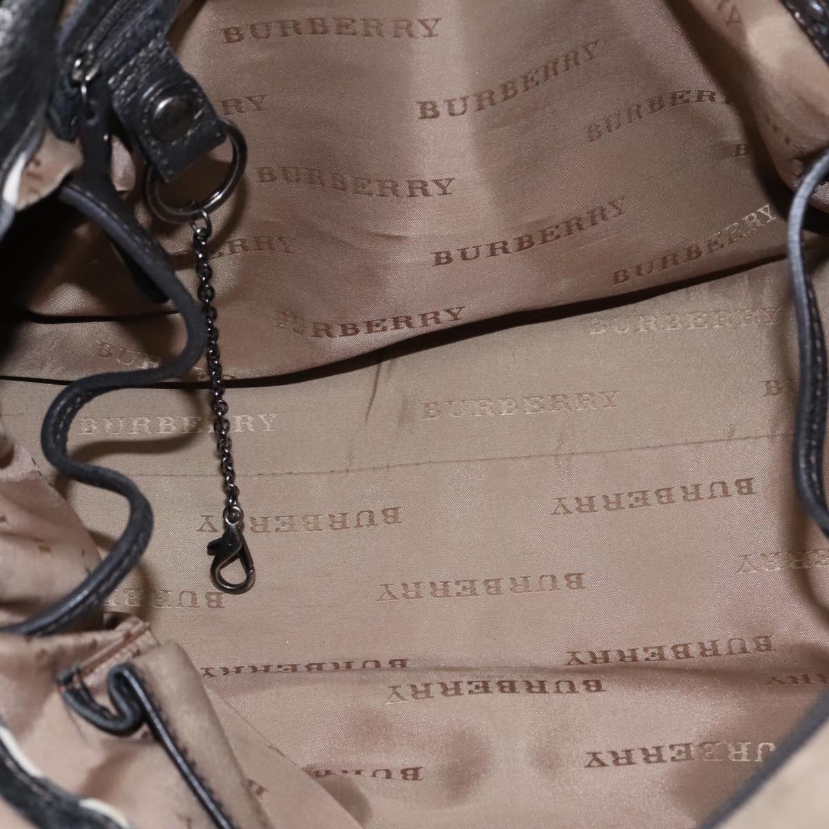 Burberry Brown Canvas Tote Bag (Pre-Owned)