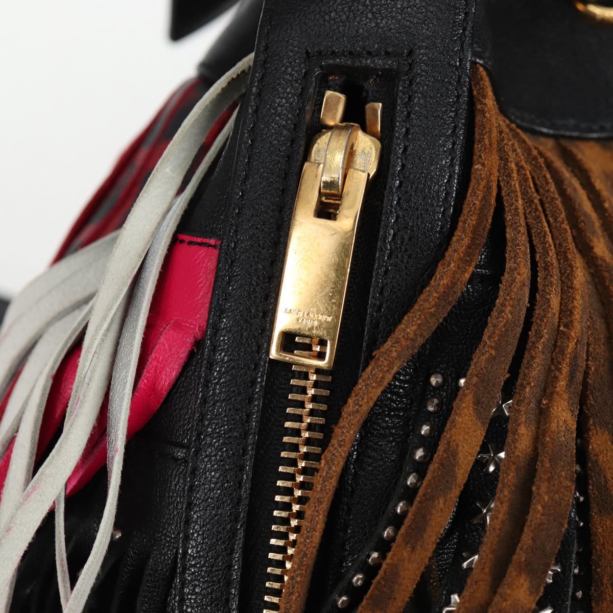 Saint Laurent Emmanuelle Multicolour Leather Shoulder Bag (Pre-Owned)