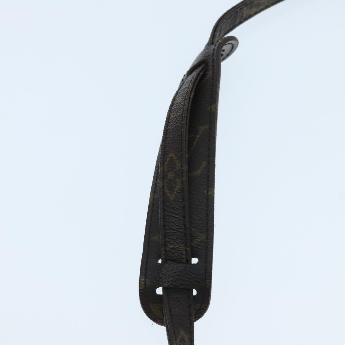 Louis Vuitton Shoulder Strap Brown Canvas Bag Jewelry (Pre-Owned)