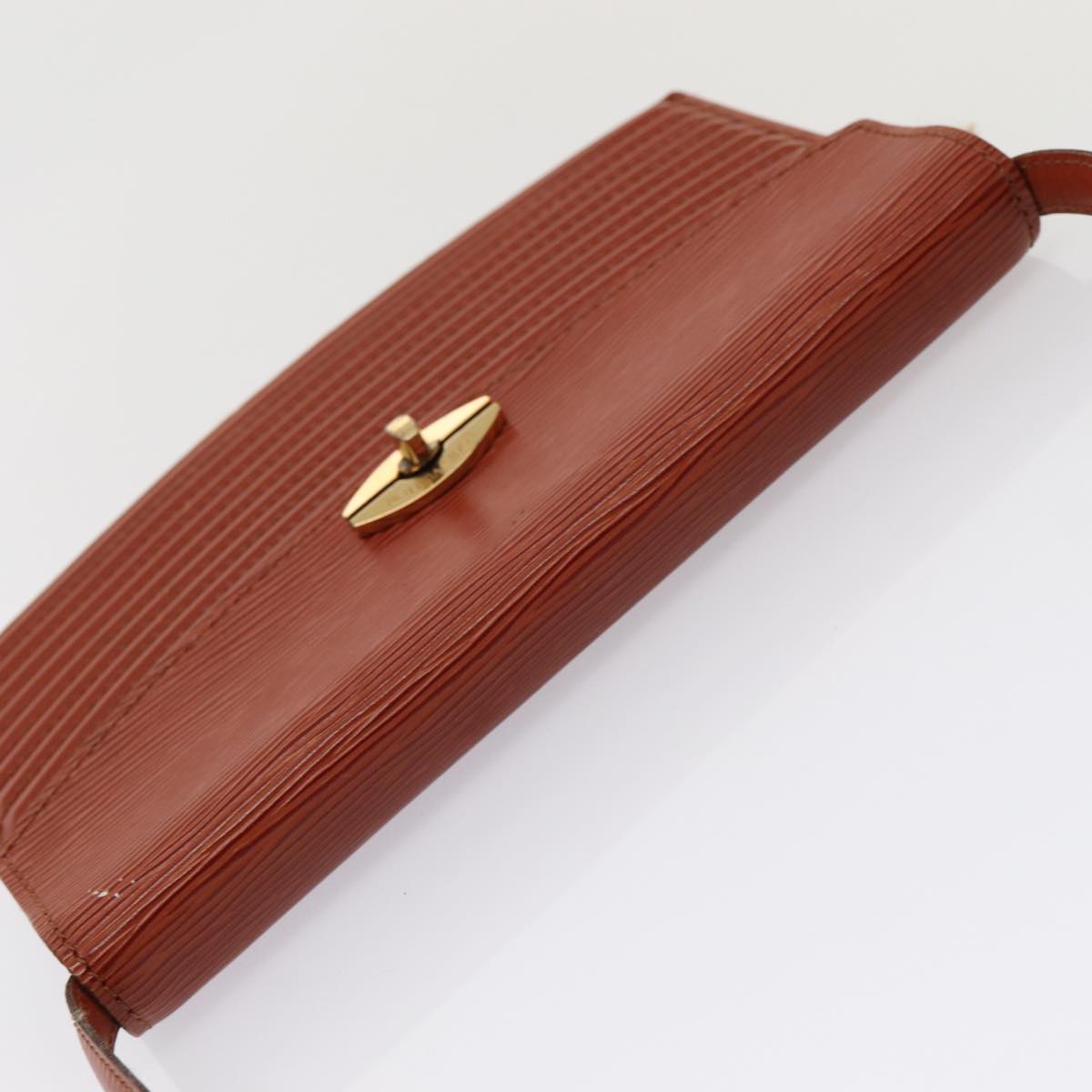 Louis Vuitton Presbourg Brown Leather Shoulder Bag (Pre-Owned)