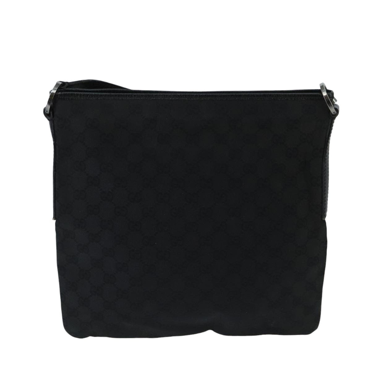 Gucci Black Canvas Shoulder Bag (Pre-Owned)