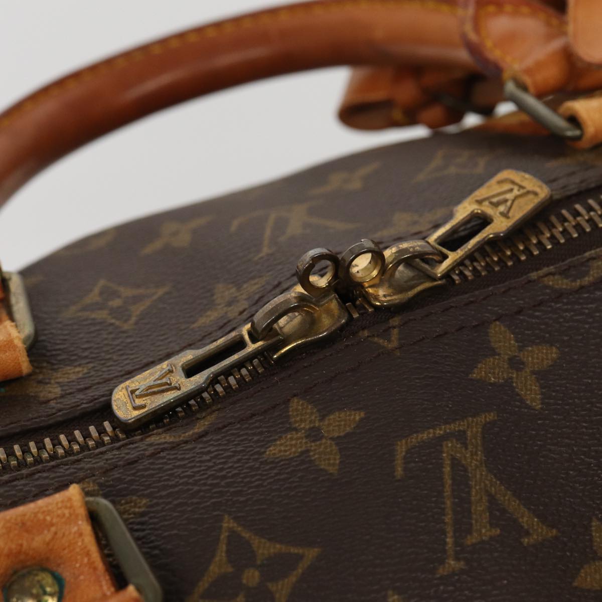 Louis Vuitton Keepall 60 Brown Canvas Travel Bag (Pre-Owned)