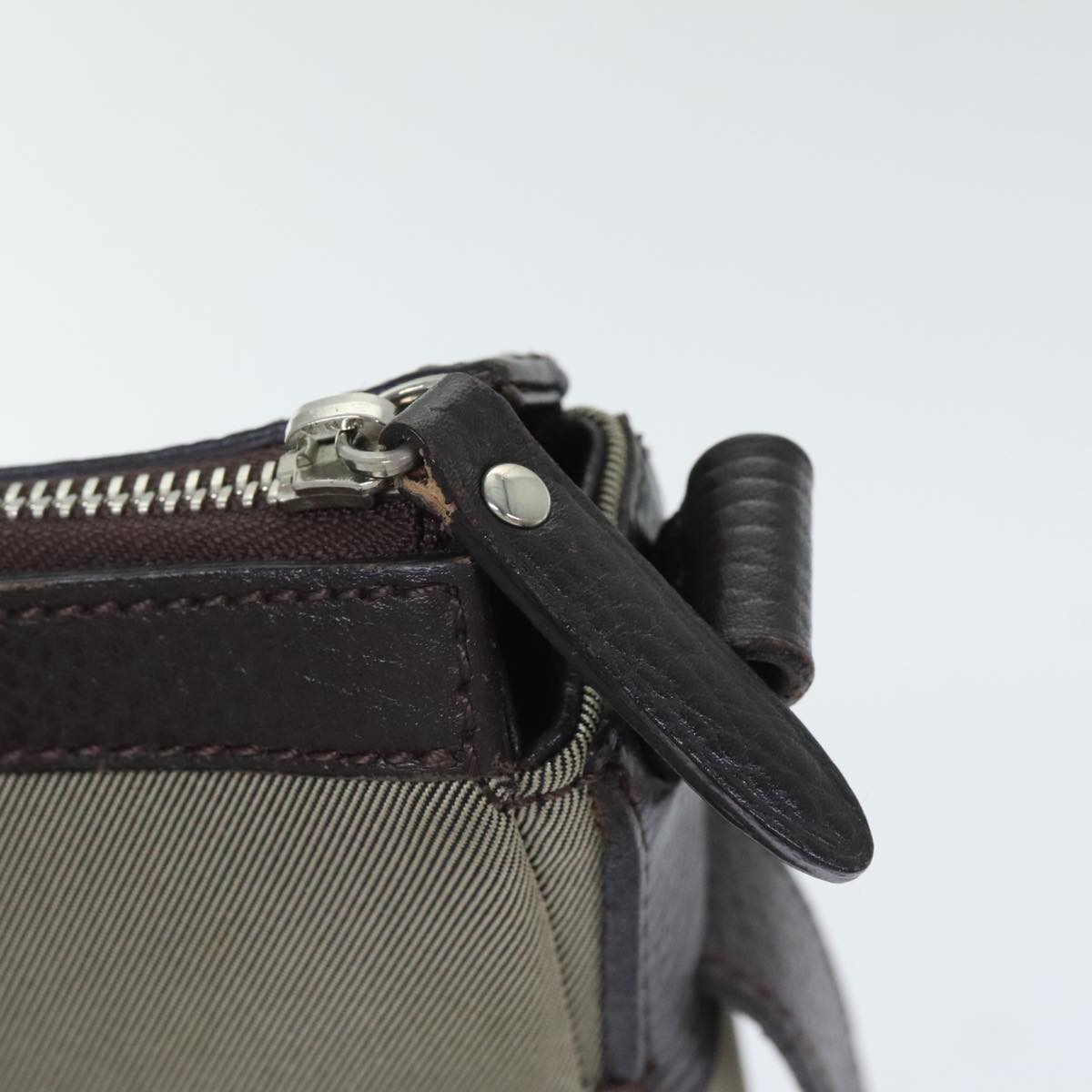 Burberry Nova Check Grey Synthetic Shoulder Bag (Pre-Owned)