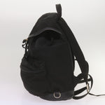 Prada Tessuto Black Synthetic Backpack Bag (Pre-Owned)