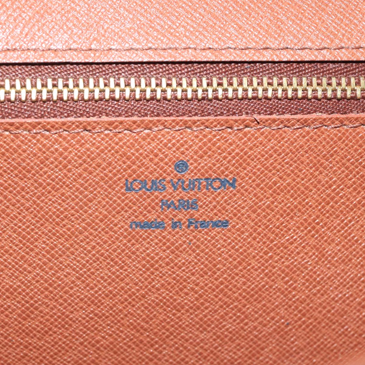 Louis Vuitton Bordeaux Brown Canvas Shoulder Bag (Pre-Owned)