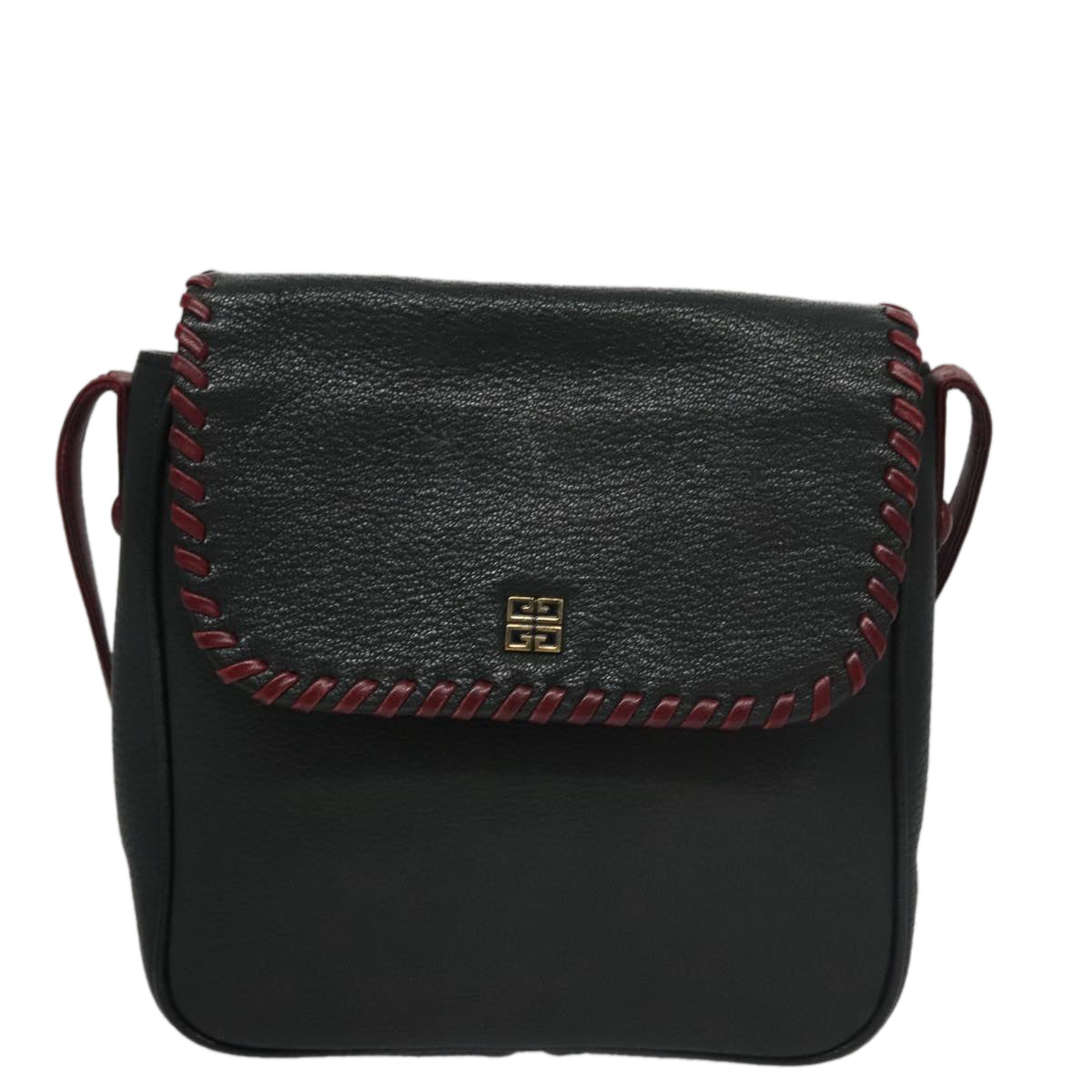 Givenchy Black Leather Shoulder Bag (Pre-Owned)