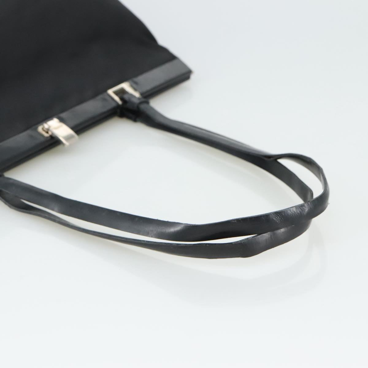 Prada Tessuto Black Synthetic Tote Bag (Pre-Owned)