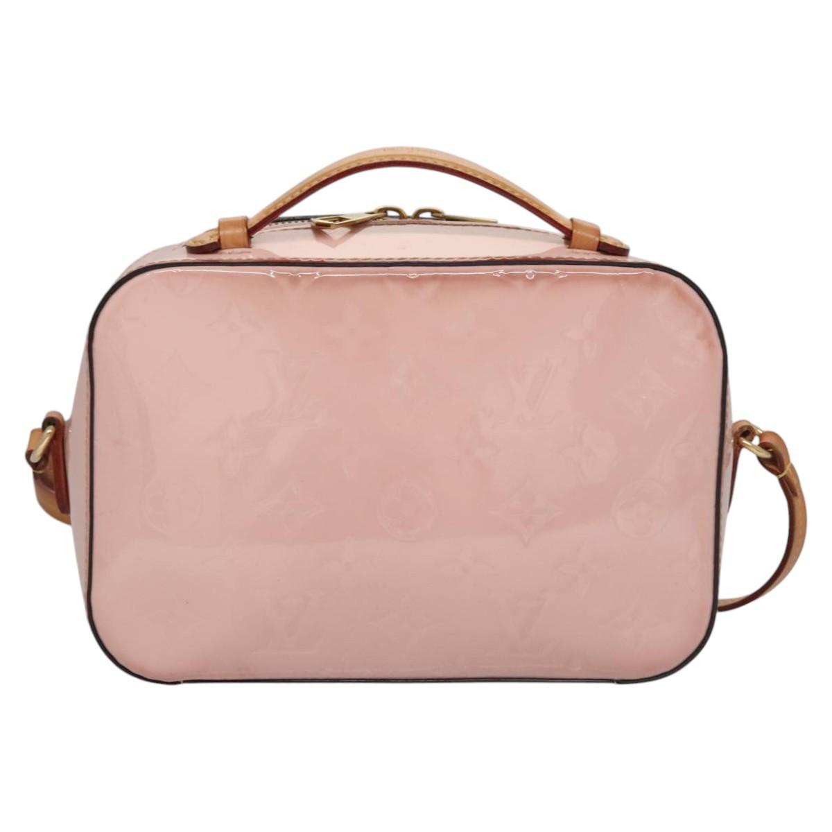 Louis Vuitton Santa Monica Pink Patent Leather Shoulder Bag (Pre-Owned)