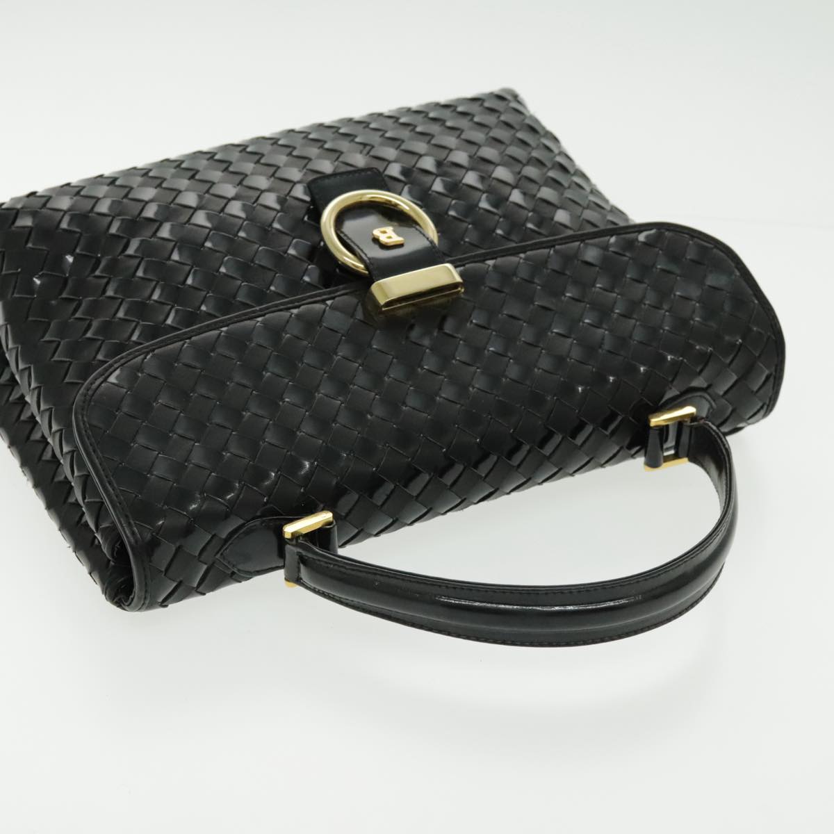 Bally Black Leather Handbag (Pre-Owned)