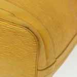 Louis Vuitton Noe Yellow Leather Shoulder Bag (Pre-Owned)