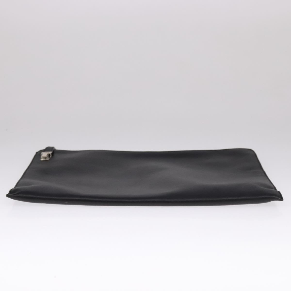 Prada Black Leather Clutch Bag (Pre-Owned)