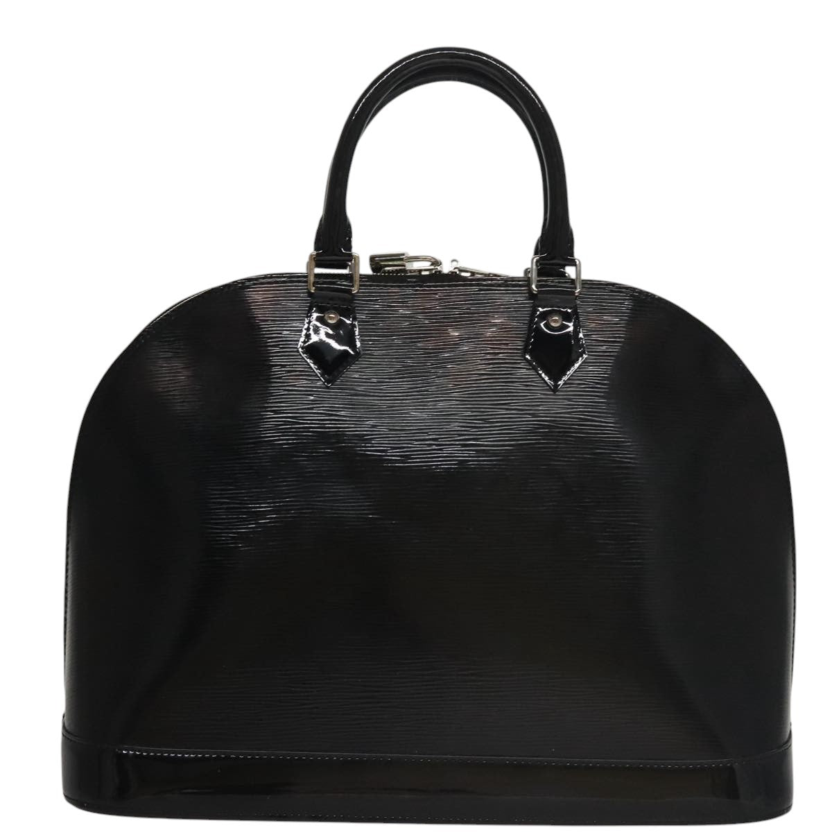 Louis Vuitton Alma Black Leather Handbag (Pre-Owned)