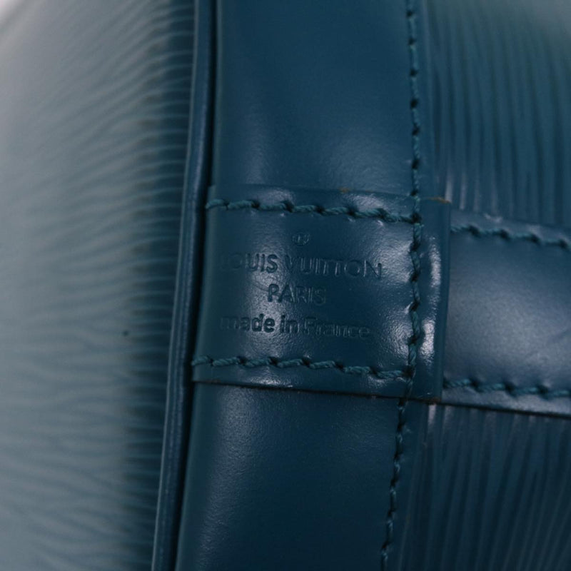 Louis Vuitton Noe Blue Leather Shoulder Bag (Pre-Owned)
