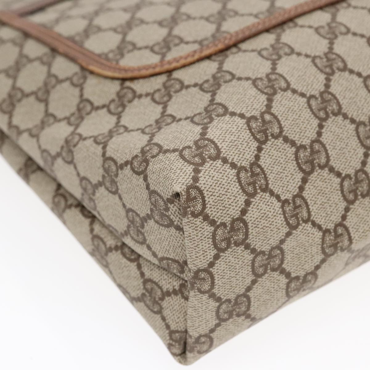 Gucci Ophidia Beige Canvas Tote Bag (Pre-Owned)