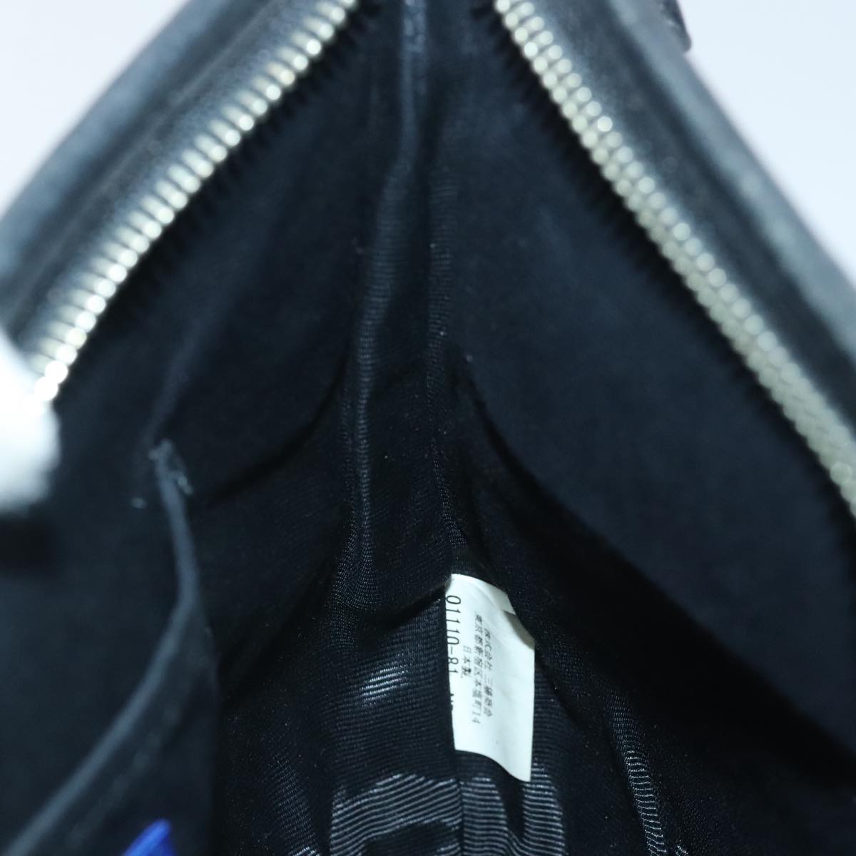 Burberry Nova Check Black Canvas Shoulder Bag (Pre-Owned)
