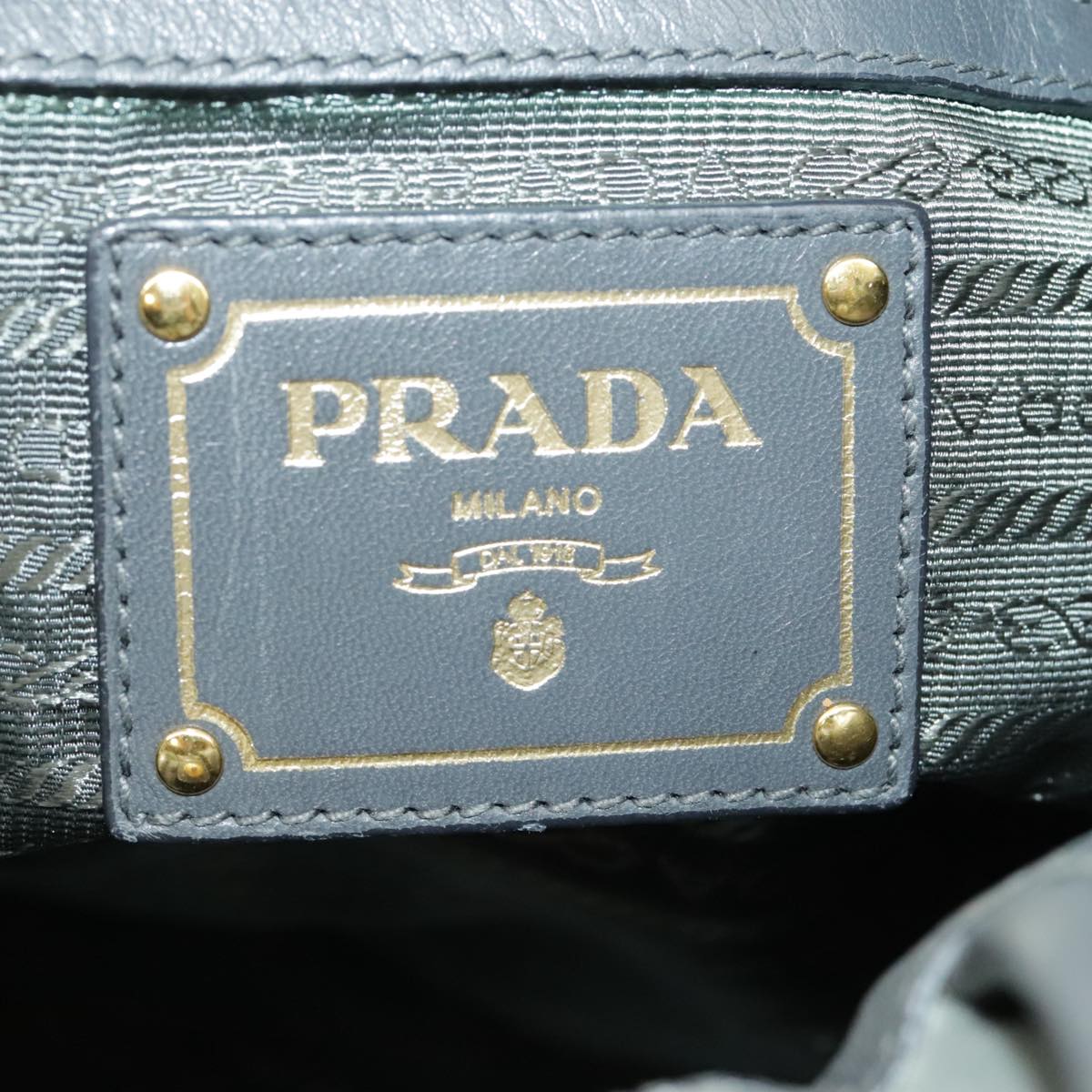 Prada Re-Nylon Khaki Synthetic Handbag (Pre-Owned)