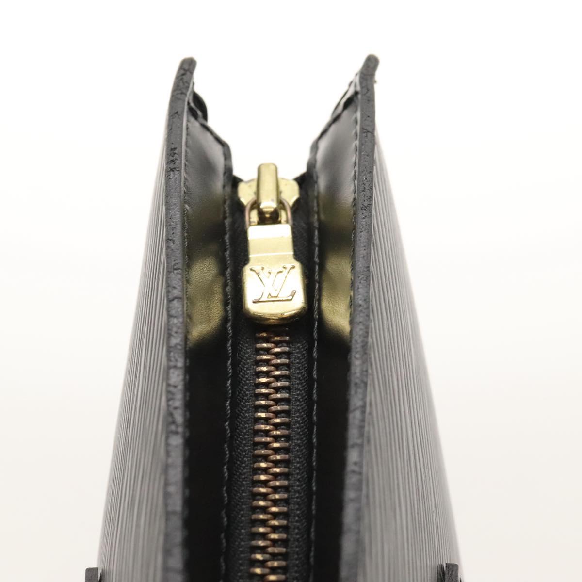 Louis Vuitton Saint Jacques Black Leather Tote Bag (Pre-Owned)