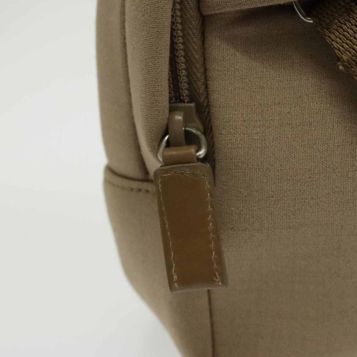 Prada Beige Synthetic Clutch Bag (Pre-Owned)