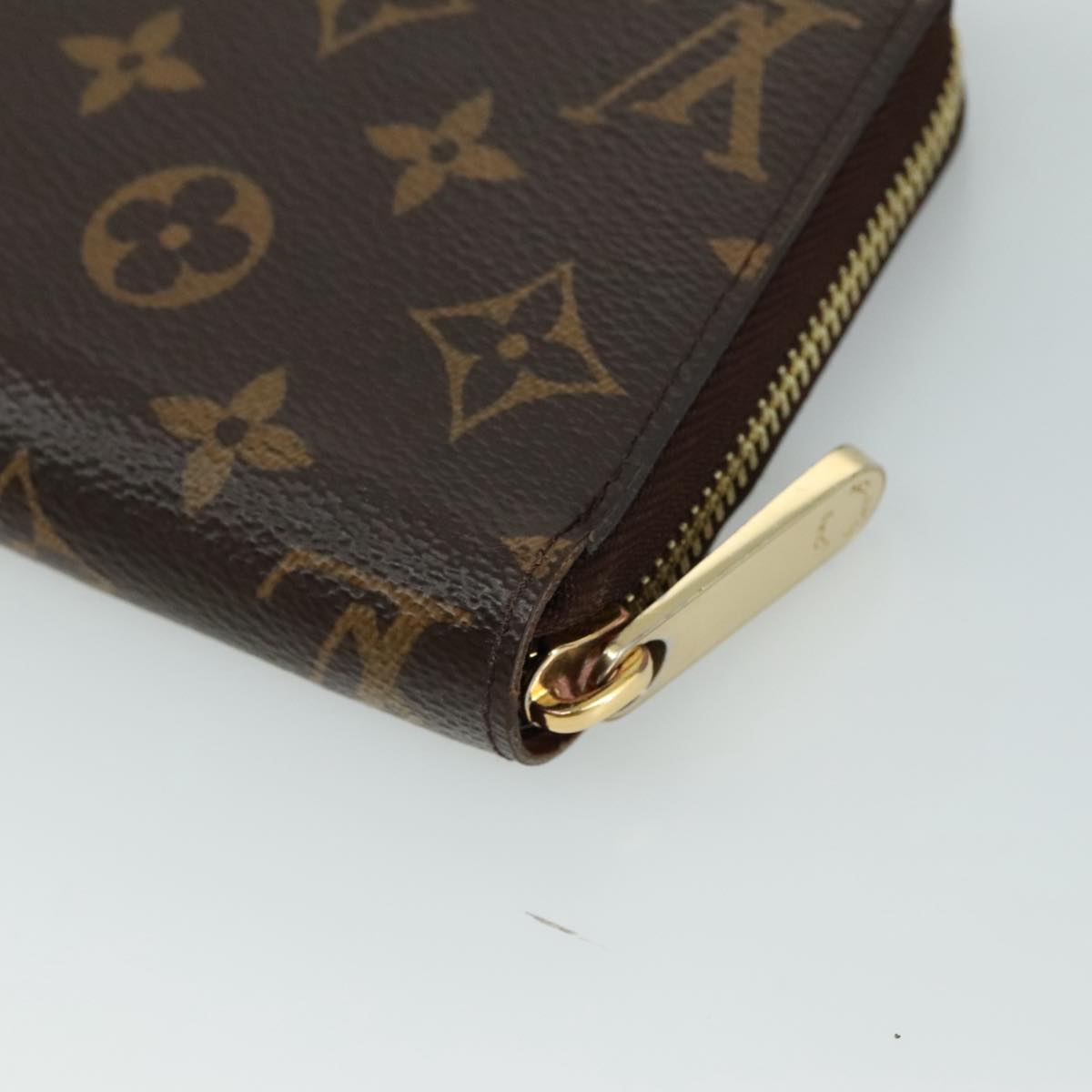 Louis Vuitton Zippy Wallet Brown Canvas Wallet  (Pre-Owned)