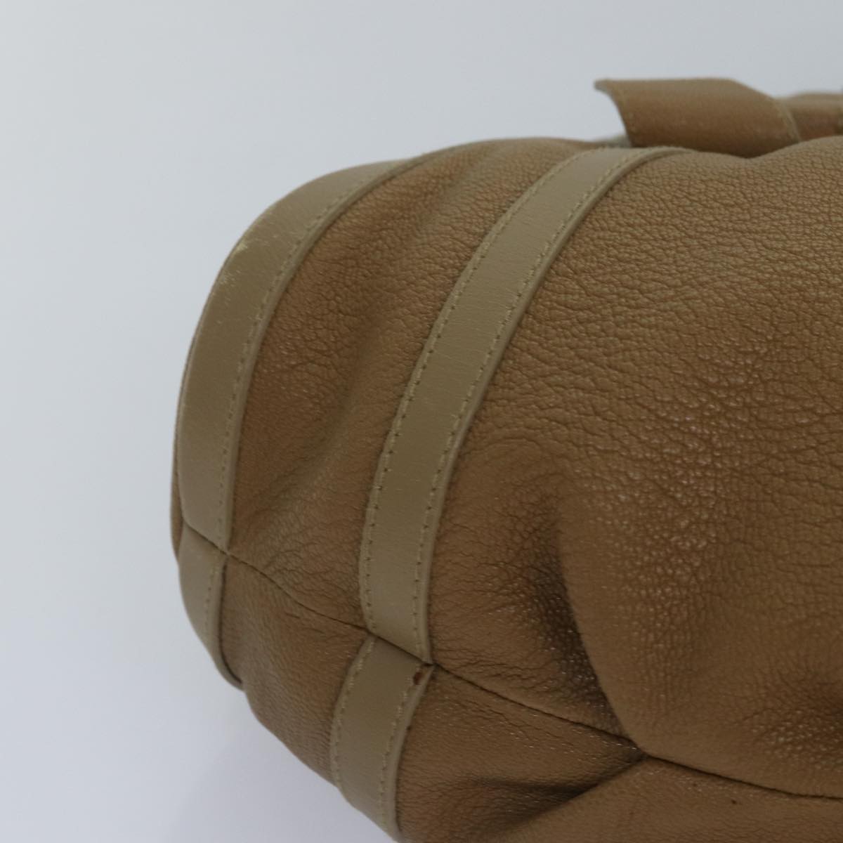 Bulgari Brown Leather Handbag (Pre-Owned)