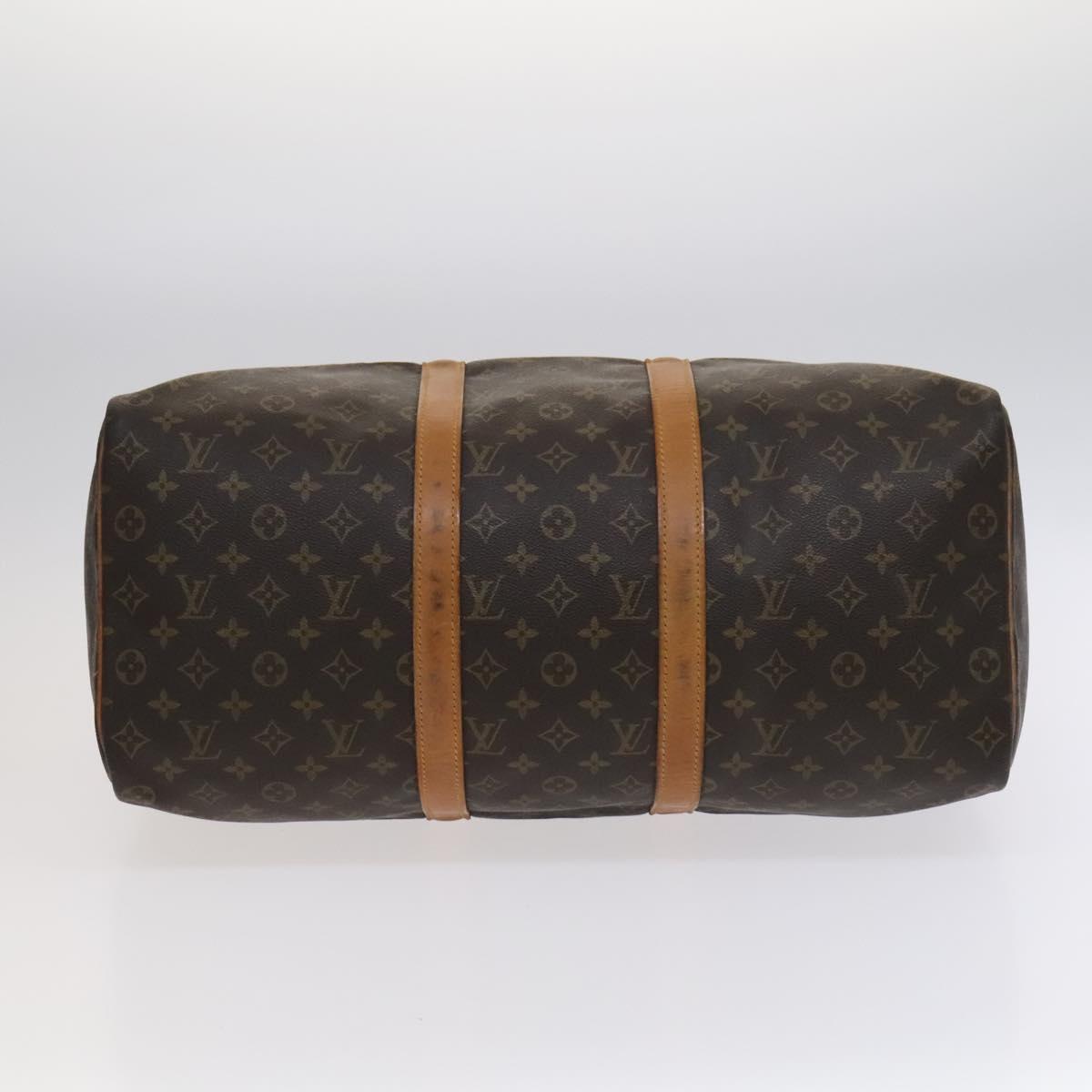 Louis Vuitton Keepall 50 Blue Canvas Travel Bag (Pre-Owned)