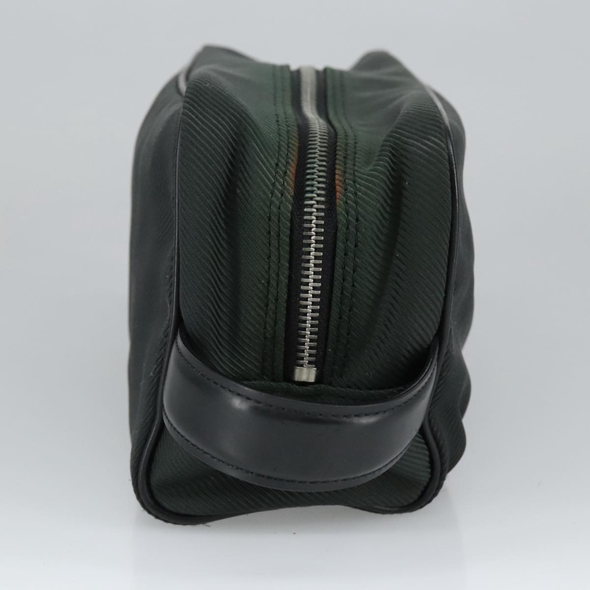 Louis Vuitton Parana Green Leather Clutch Bag (Pre-Owned)