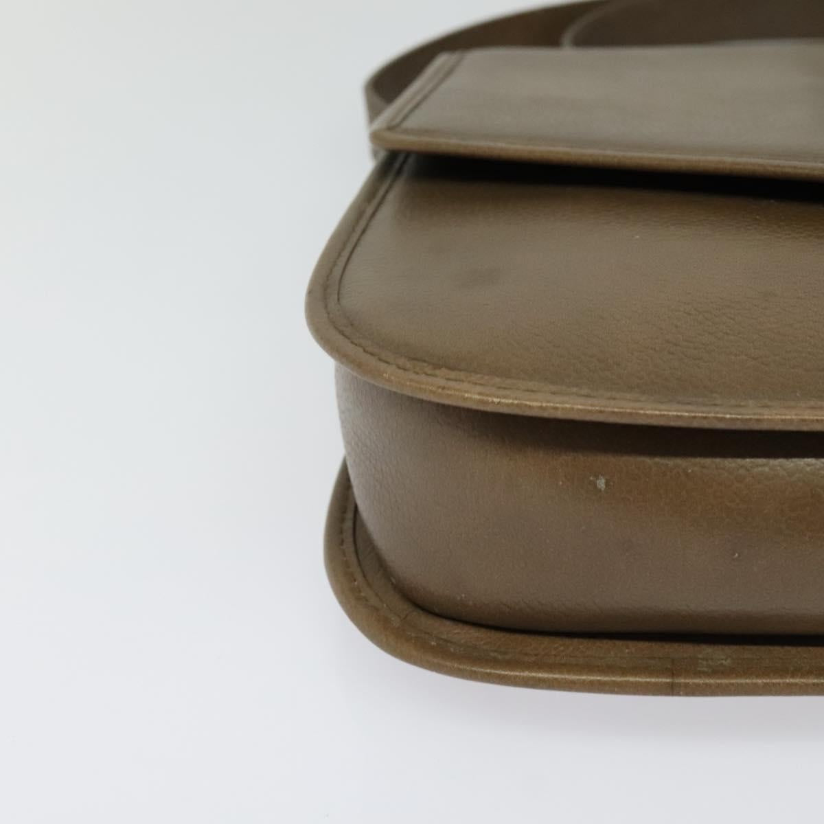 Yves Saint Laurent Brown Leather Shoulder Bag (Pre-Owned)