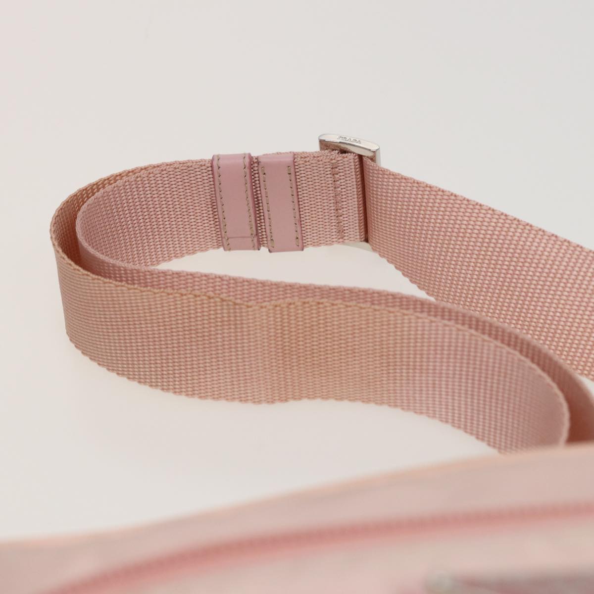 Prada Pink Synthetic Shoulder Bag (Pre-Owned)
