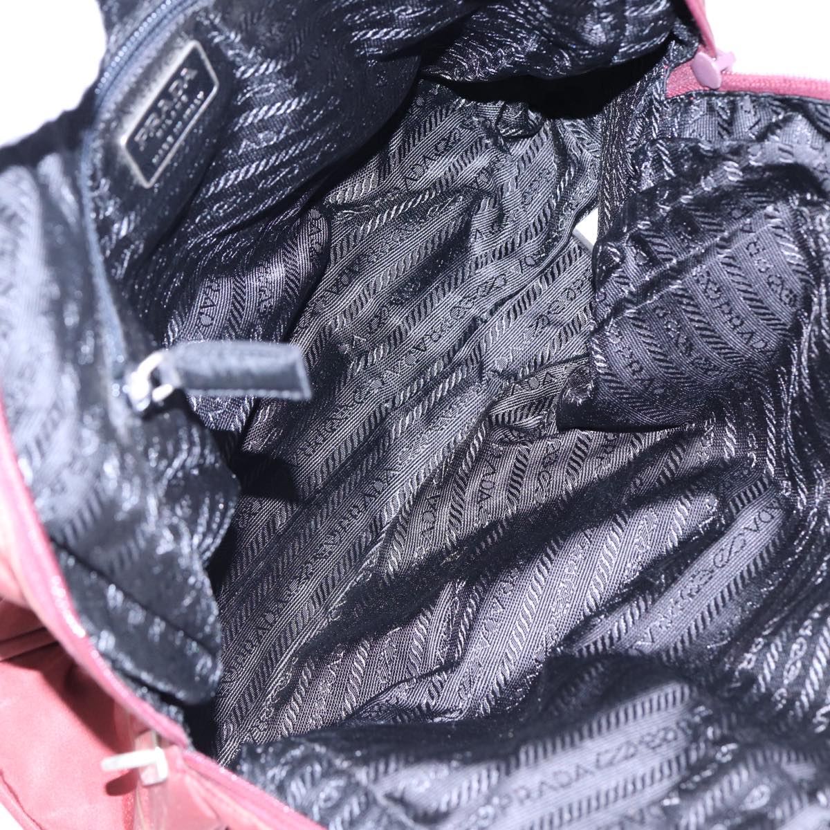 Prada Tessuto Red Synthetic Tote Bag (Pre-Owned)