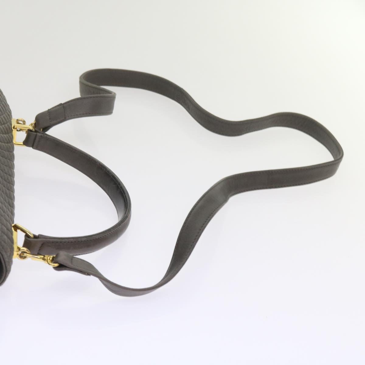 Bally Black Leather Shoulder Bag (Pre-Owned)