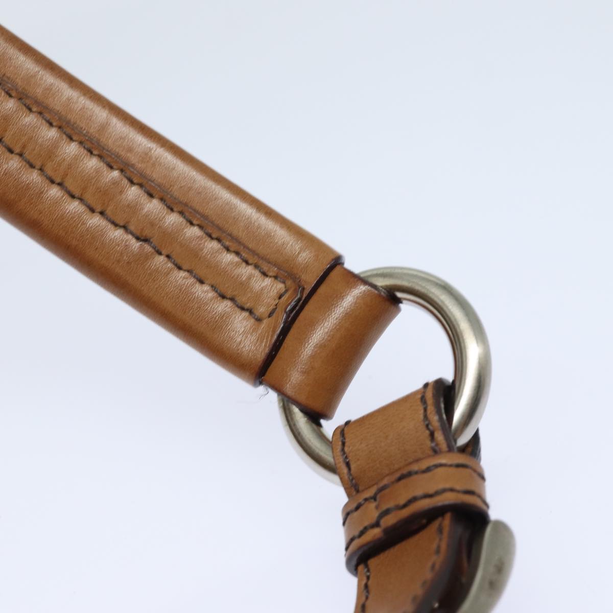 Prada Tessuto Brown Synthetic Shoulder Bag (Pre-Owned)