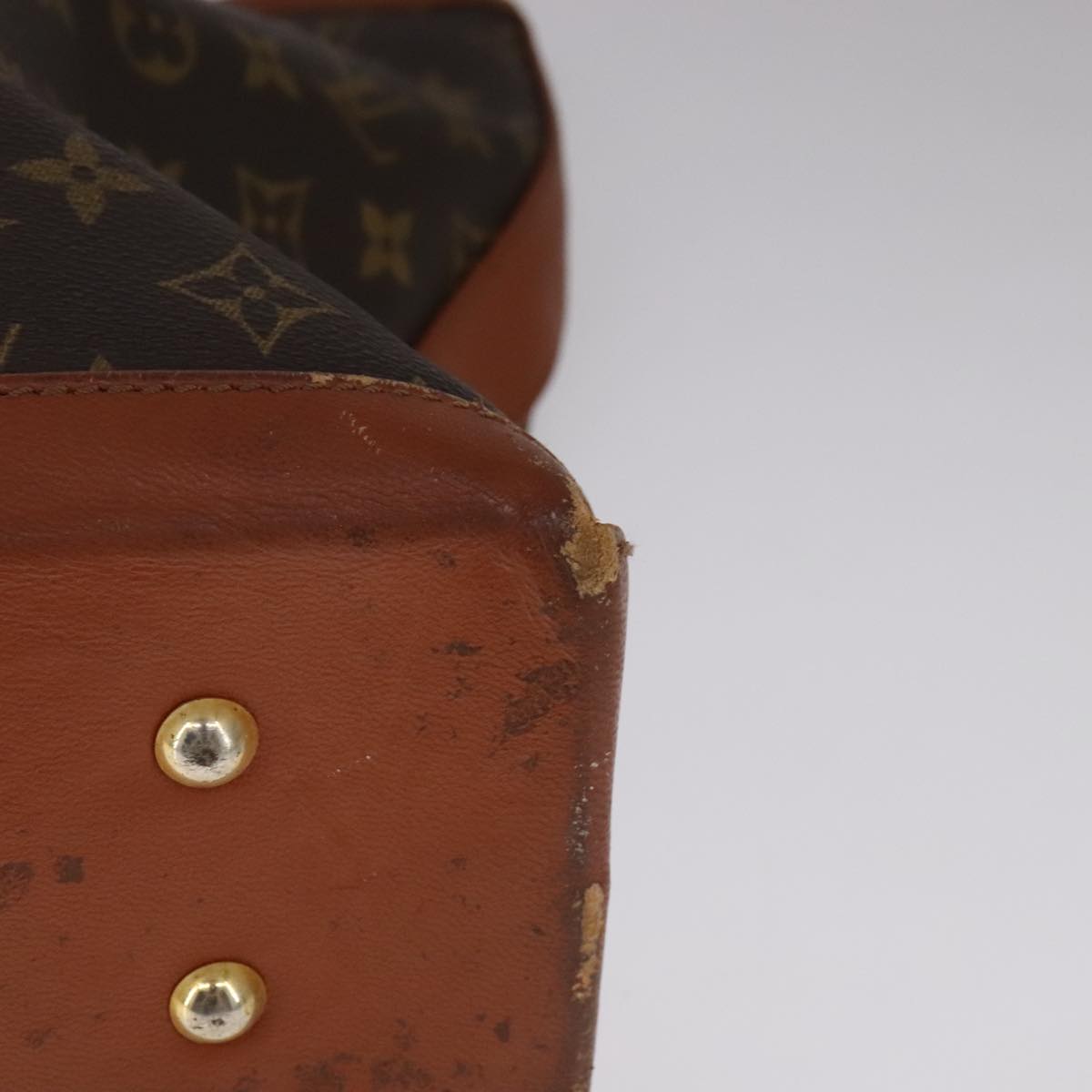 Louis Vuitton Weekend Pm Brown Canvas Tote Bag (Pre-Owned)