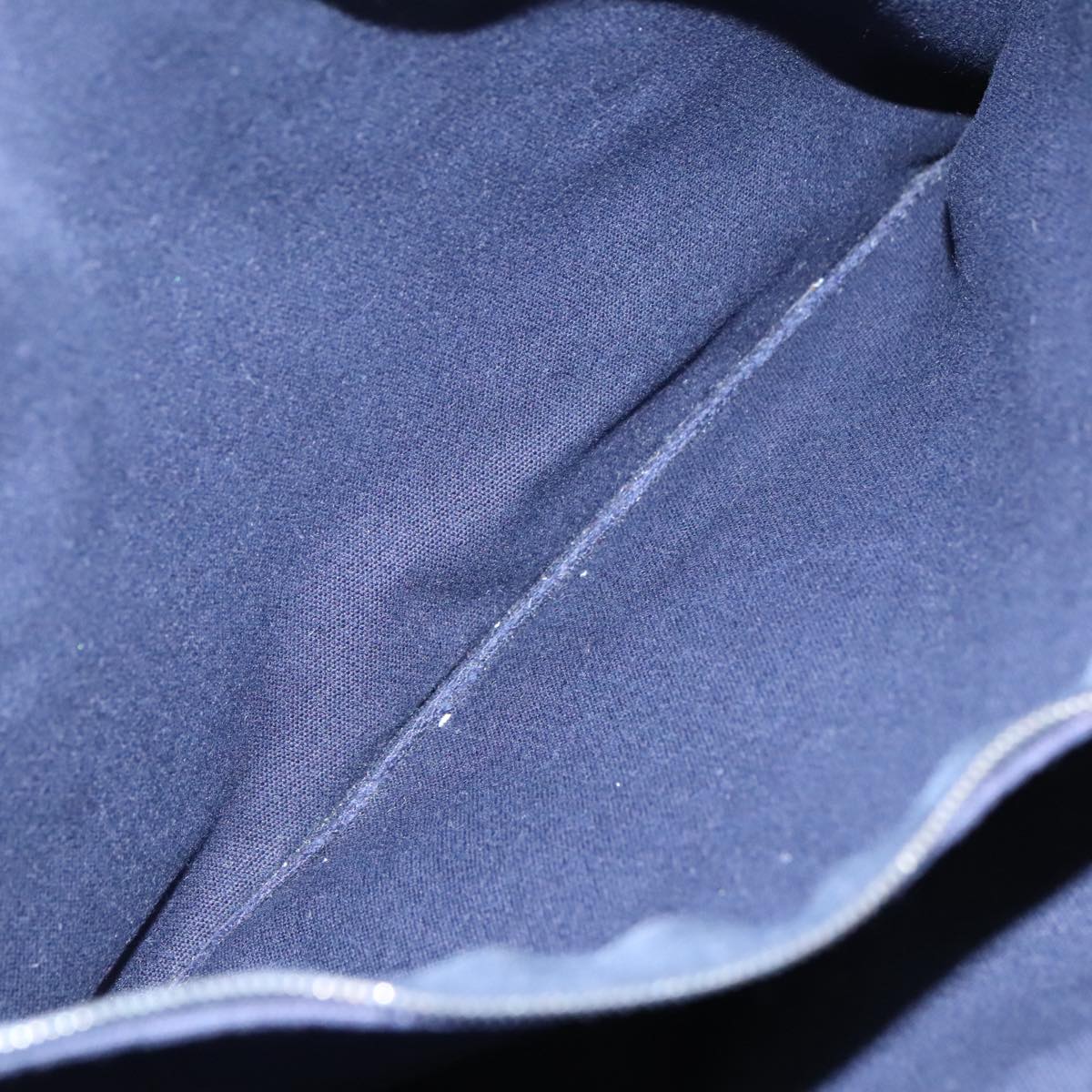 Hermès Herline Navy Canvas Tote Bag (Pre-Owned)