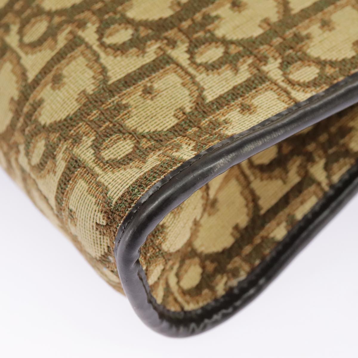Dior 30 Montaigne Beige Canvas Shoulder Bag (Pre-Owned)