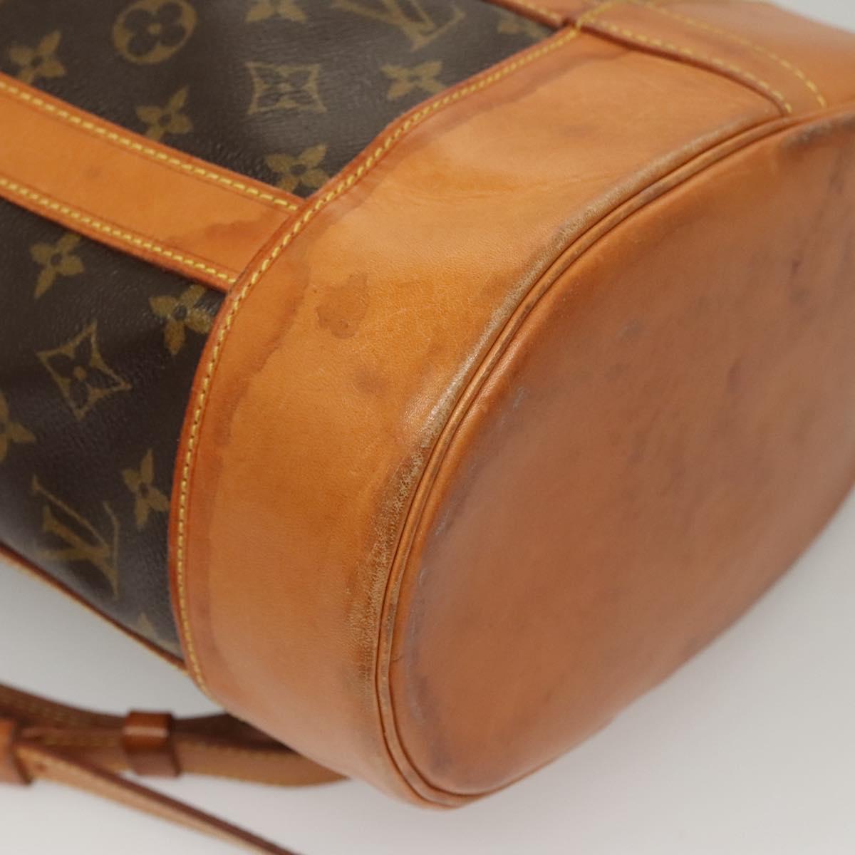 Louis Vuitton Randonnée Brown Canvas Shoulder Bag (Pre-Owned)