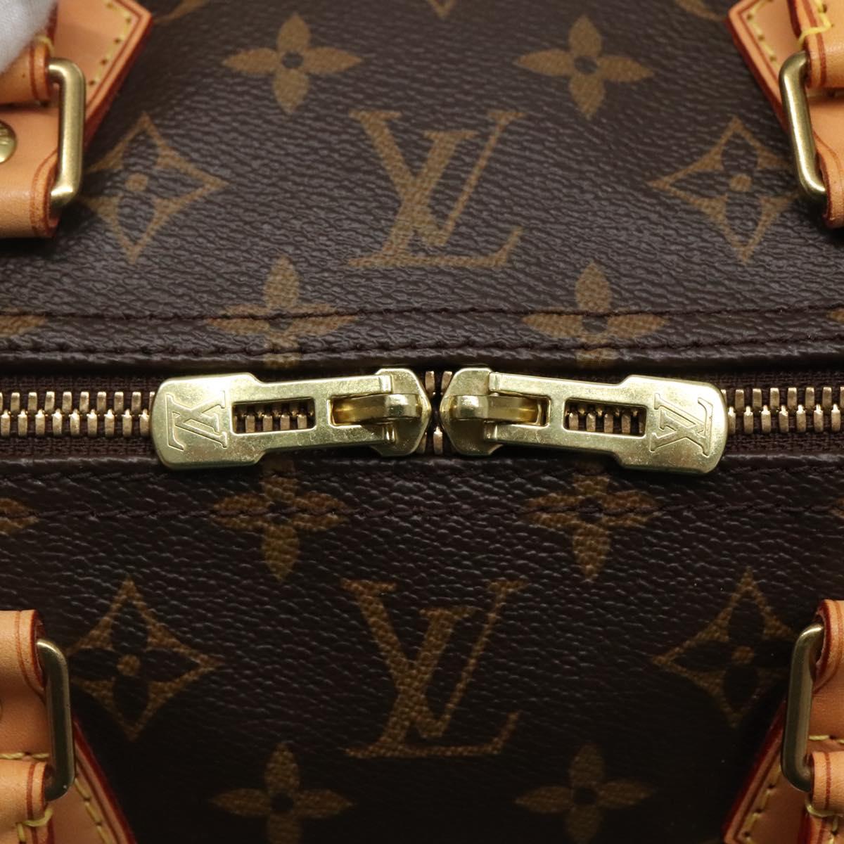 Louis Vuitton Speedy Bandoulière Brown Canvas, Leather Travel Bag (Pre-Owned)