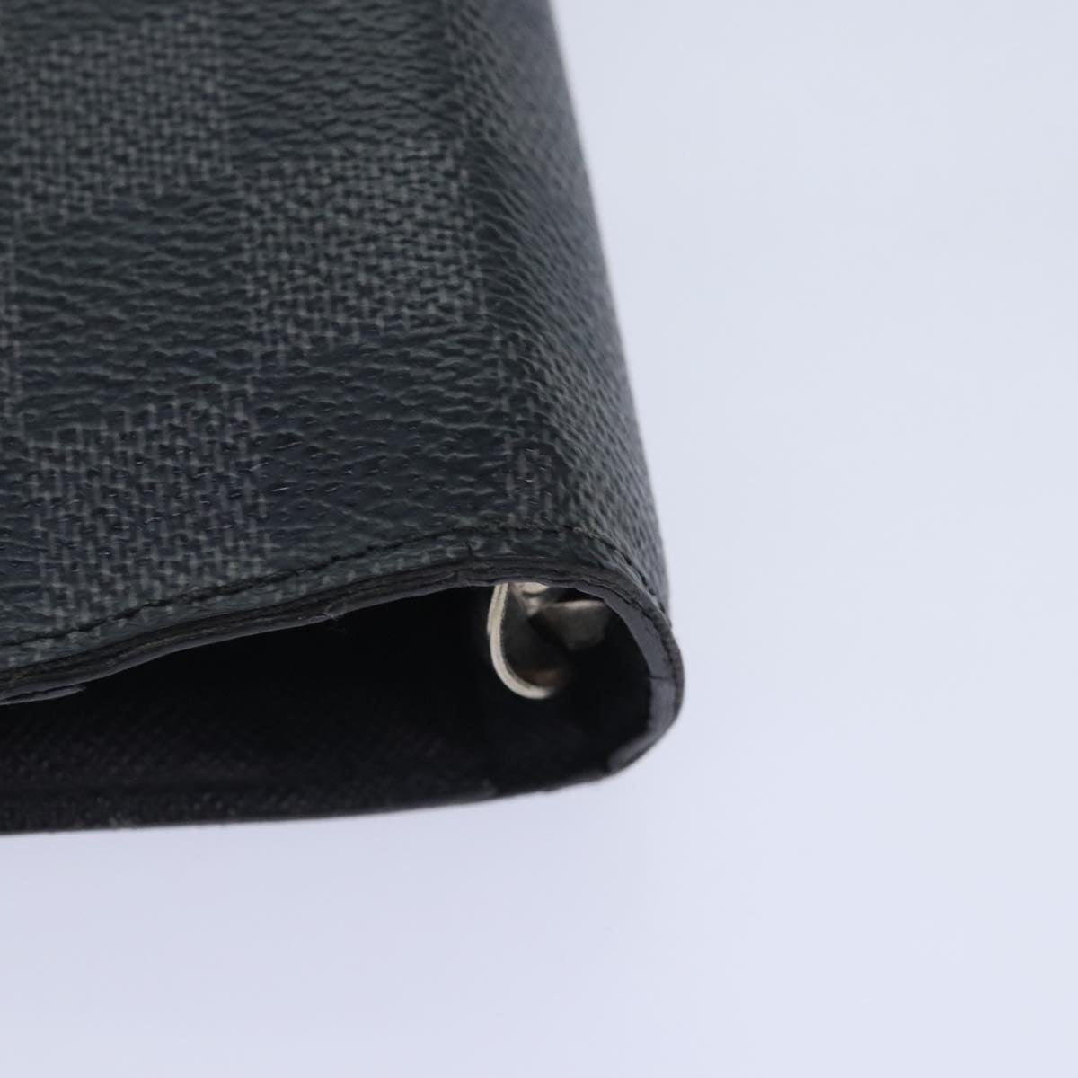 Louis Vuitton Agenda Cover Grey Canvas Wallet  (Pre-Owned)