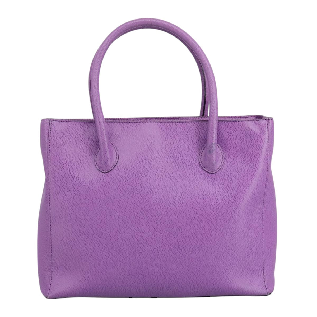 Céline Purple Leather Tote Bag (Pre-Owned)
