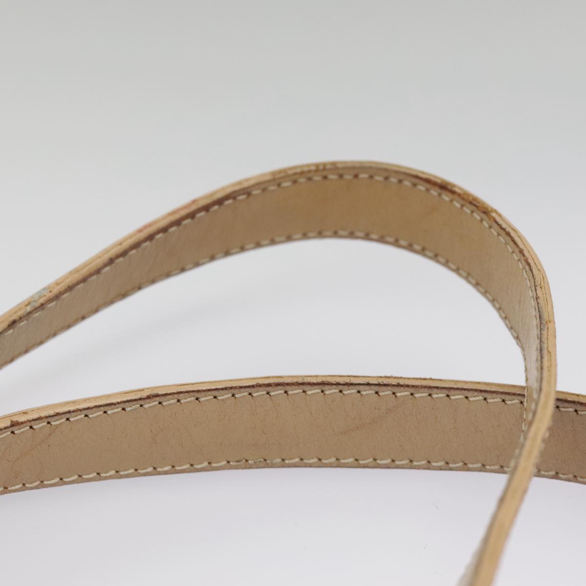 Burberry Nova Check Beige Canvas Shoulder Bag (Pre-Owned)