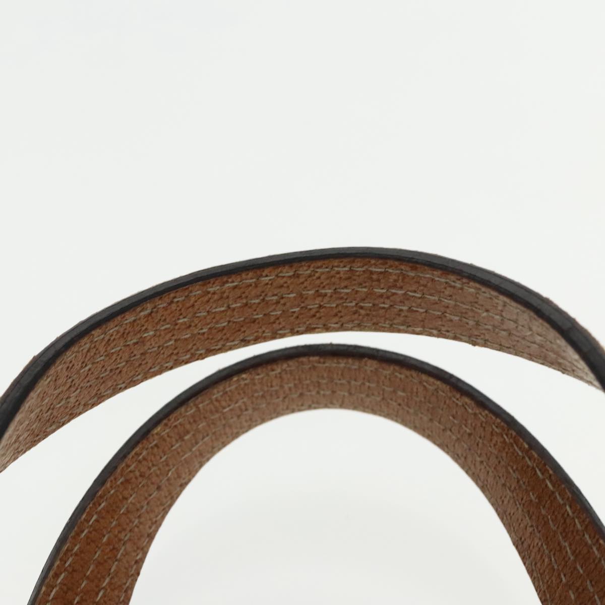 Gucci -- Brown Canvas Handbag (Pre-Owned)