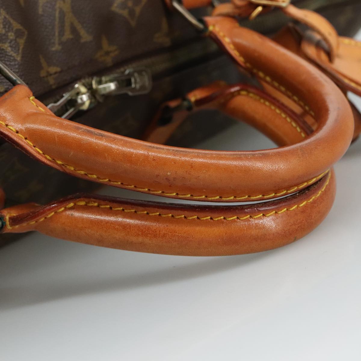 Louis Vuitton Keepall 60 Brown Canvas Travel Bag (Pre-Owned)