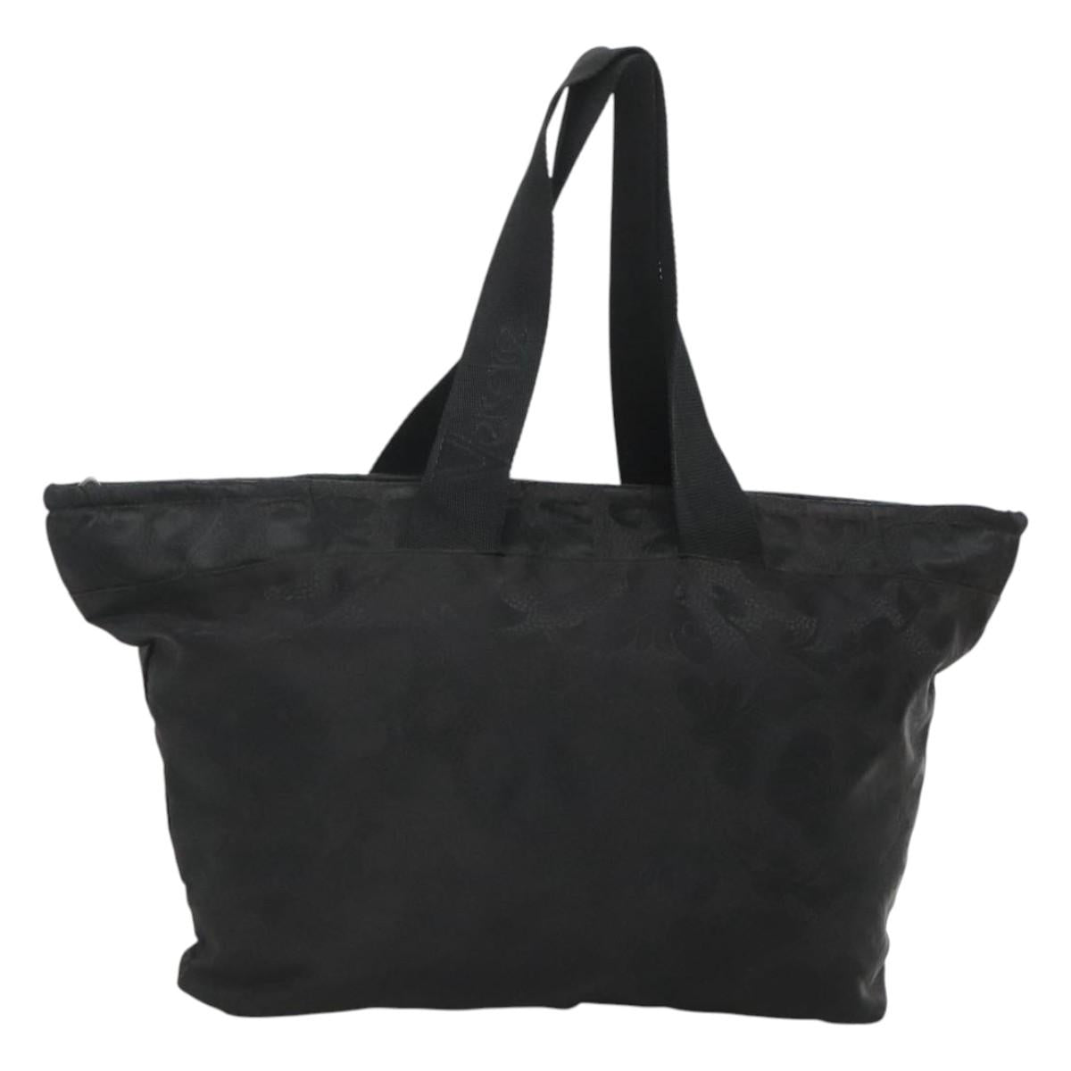 Versace Black Nylon Tote Bag (Pre-Owned)