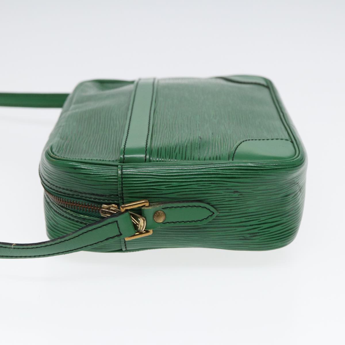 Louis Vuitton Trocadero 23 Green Leather Shoulder Bag (Pre-Owned)