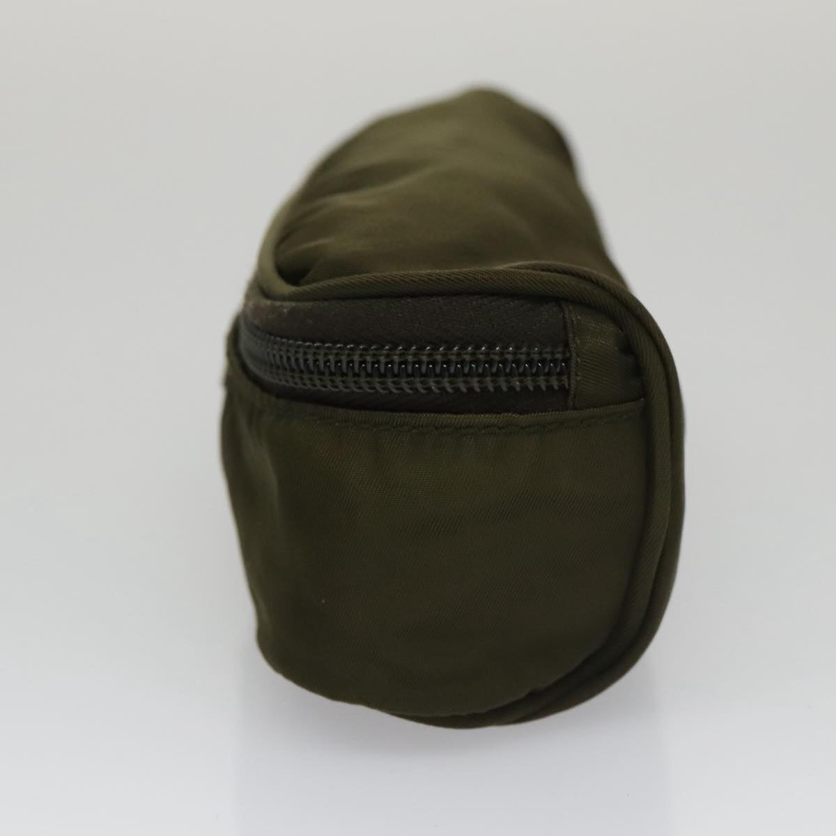 Prada Re-Nylon Khaki Synthetic Clutch Bag (Pre-Owned)