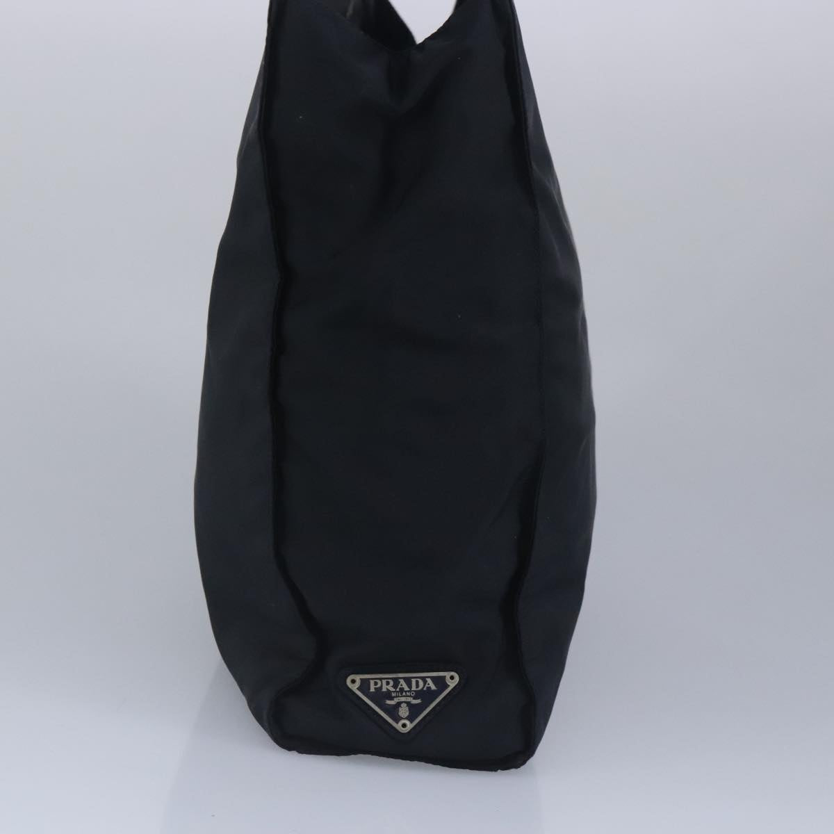 Prada Re-Nylon Black Synthetic Handbag (Pre-Owned)