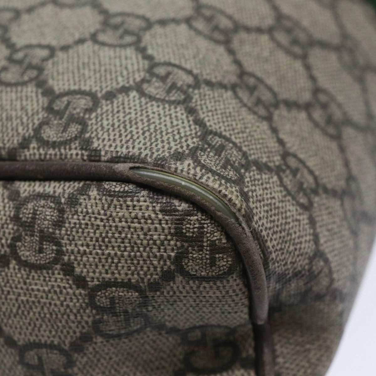Gucci Ophidia Beige Canvas Shoulder Bag (Pre-Owned)